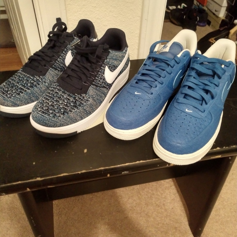 Nike air Force one bundle size 9 and 9.5